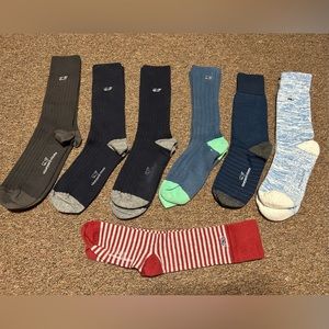 Vineyard Vines Men’s Socks Lot 7 pairs